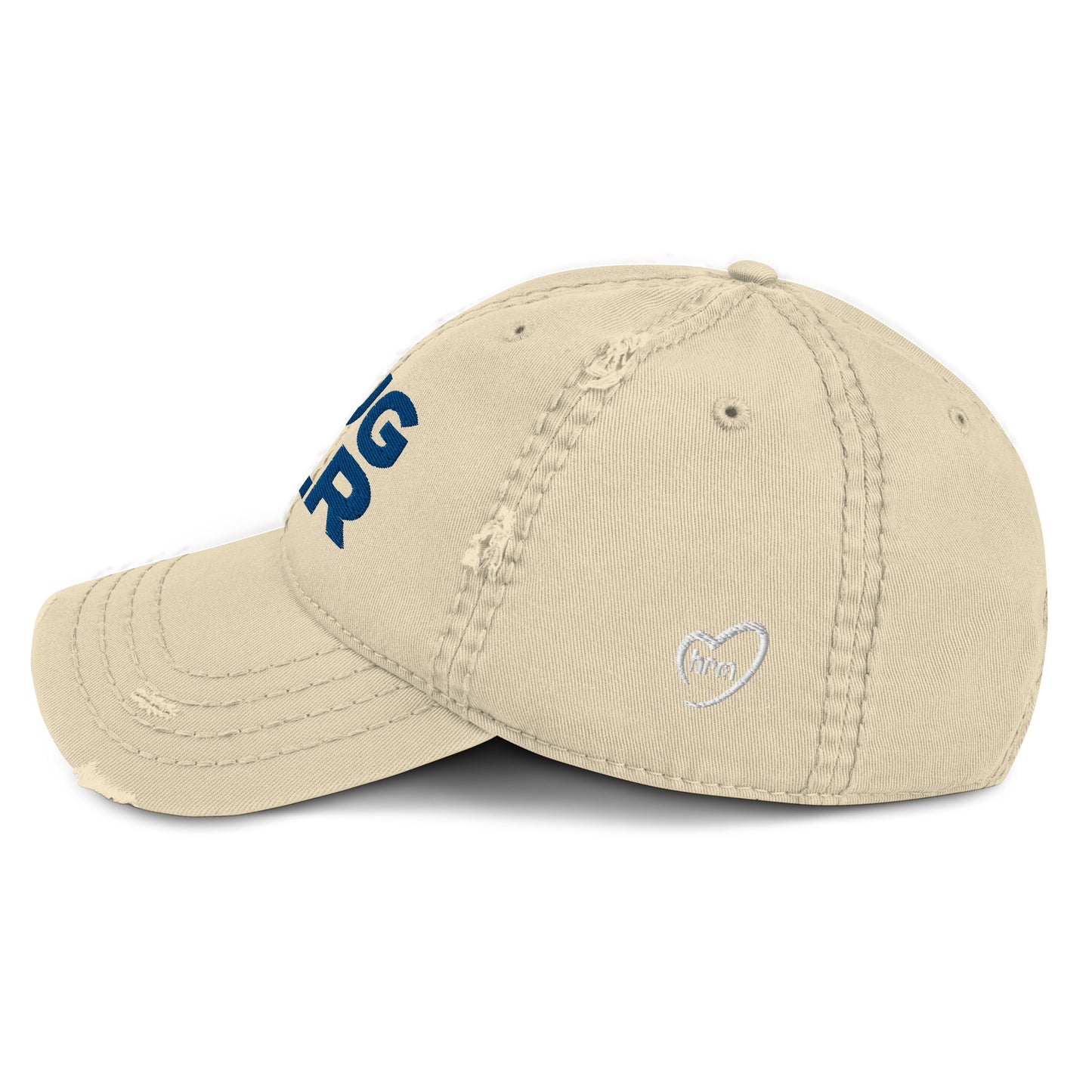 HUG DLR - Distressed Dad Hat