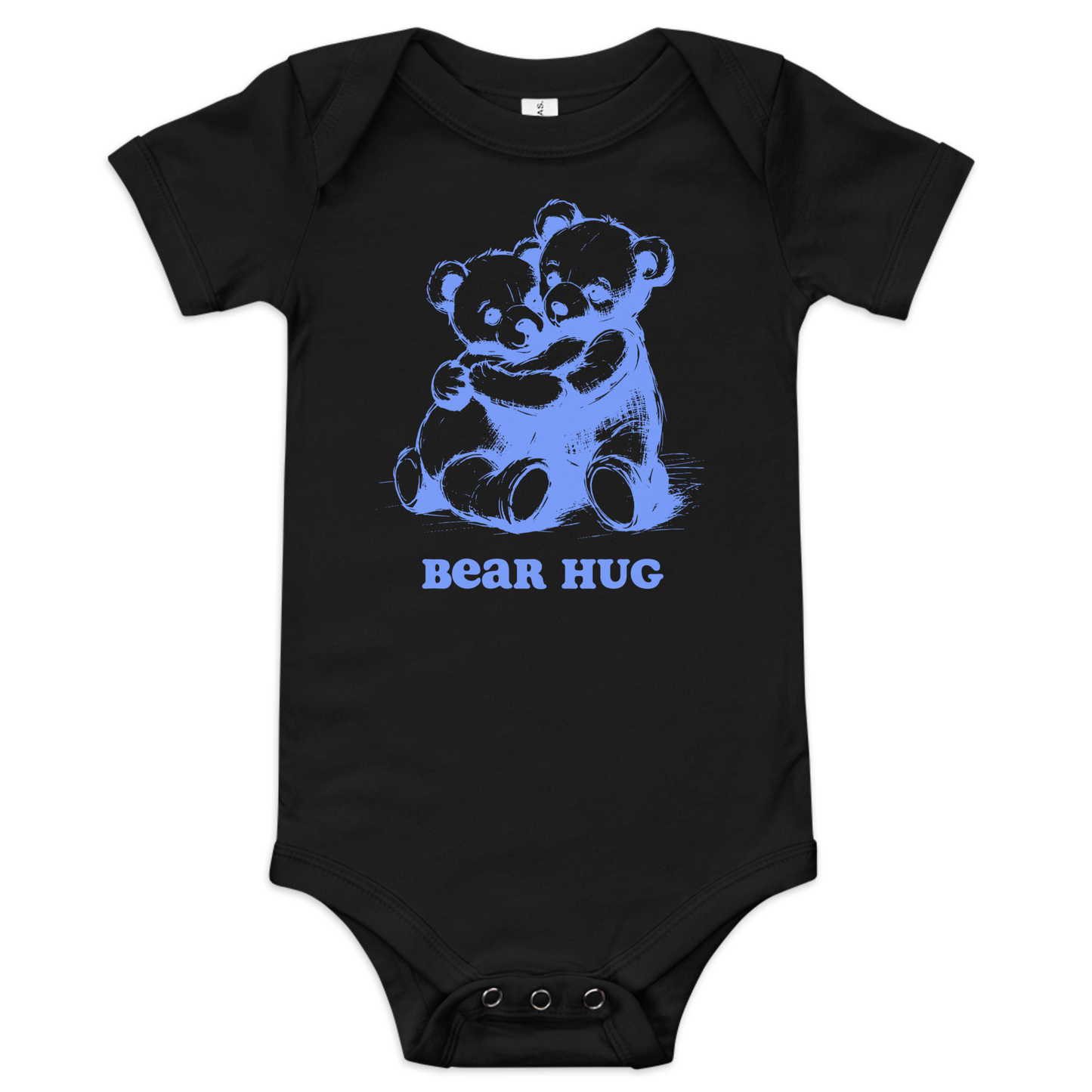 Bear Hug - Baby short sleeve one piece