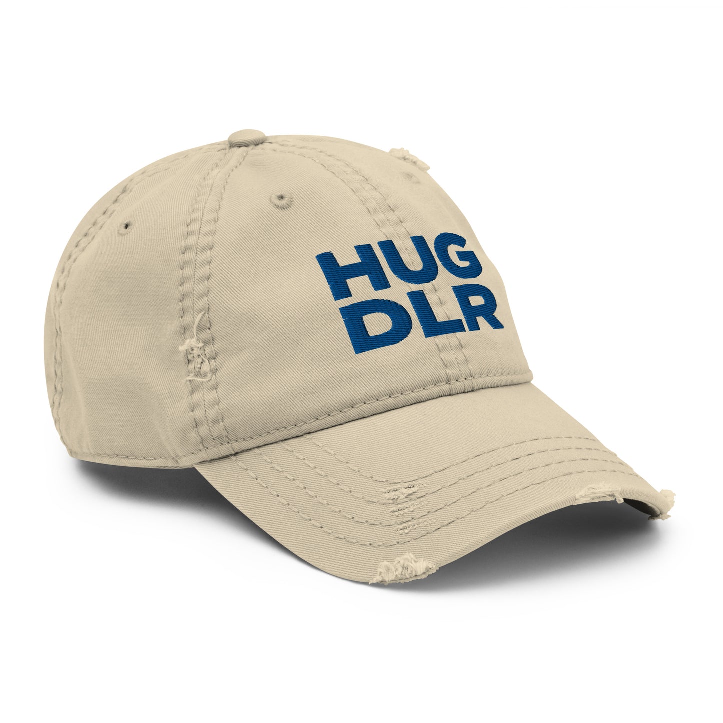 HUG DLR - Distressed Dad Hat