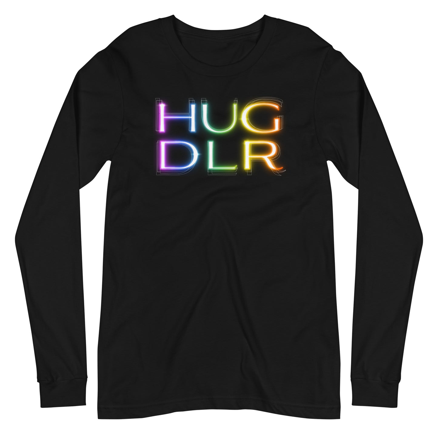 HUG DLR Neon - Unisex Long Sleeve Tee