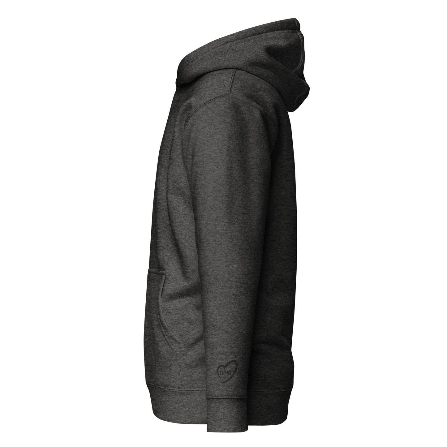 HRM Heart - Embroidered Unisex Hoodie