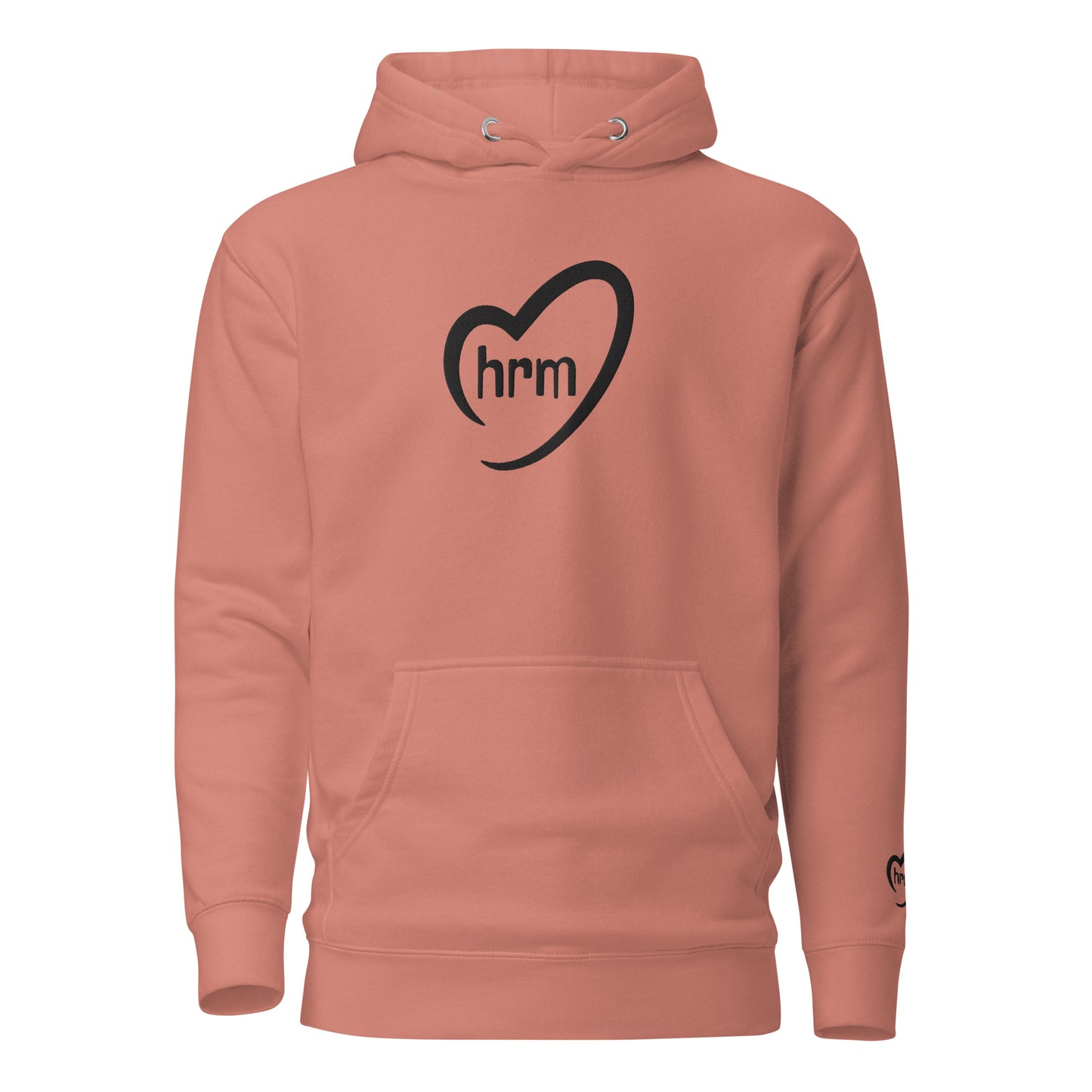 HRM Heart - Embroidered Unisex Hoodie