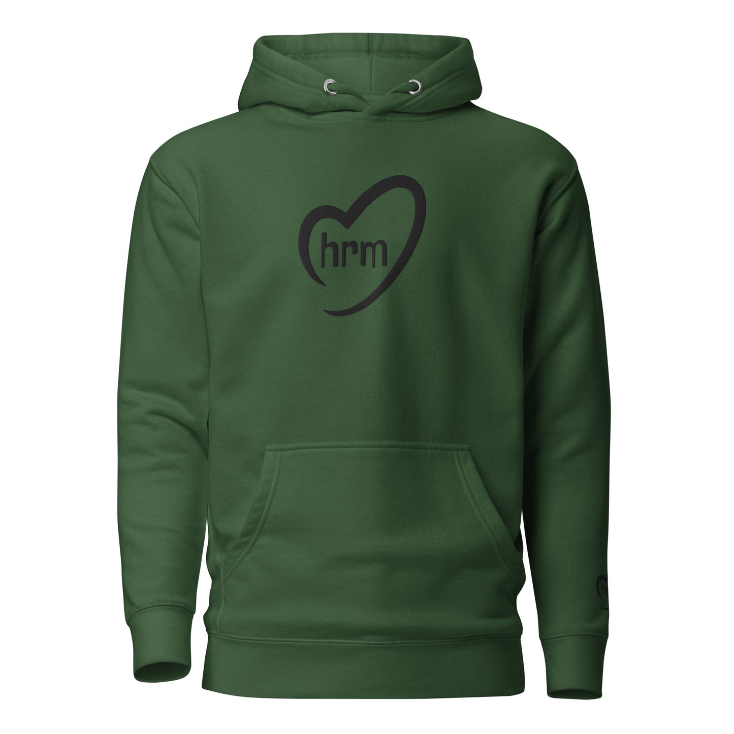 HRM Heart - Embroidered Unisex Hoodie