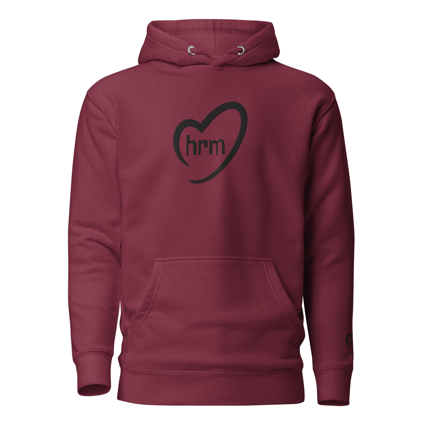 HRM Heart - Embroidered Unisex Hoodie
