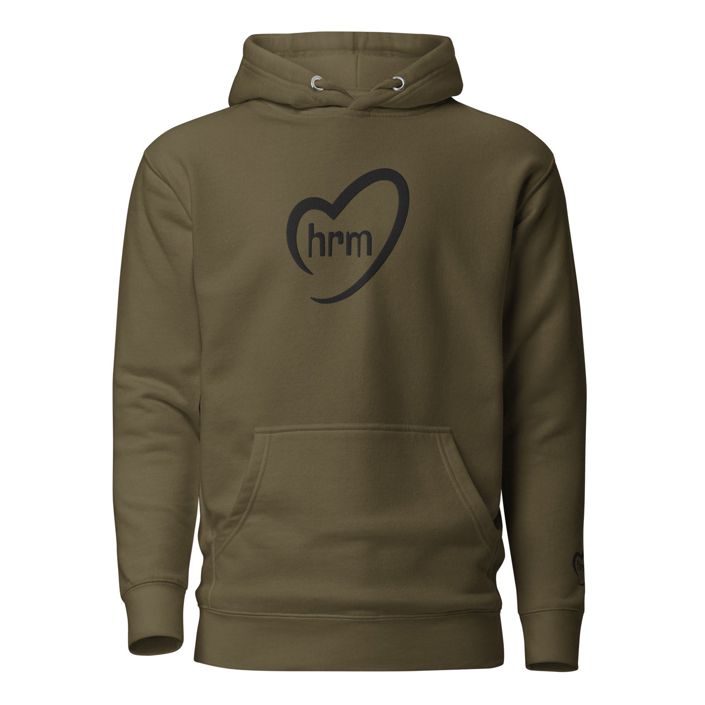 HRM Heart - Embroidered Unisex Hoodie