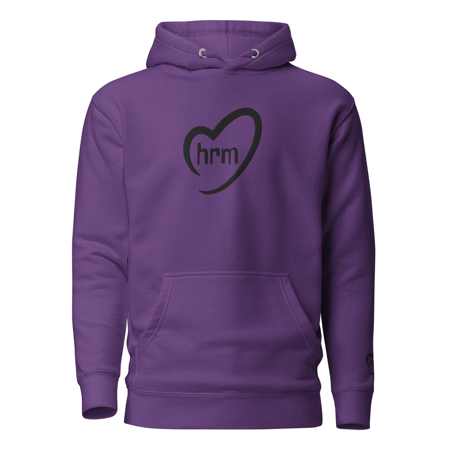 HRM Heart - Embroidered Unisex Hoodie