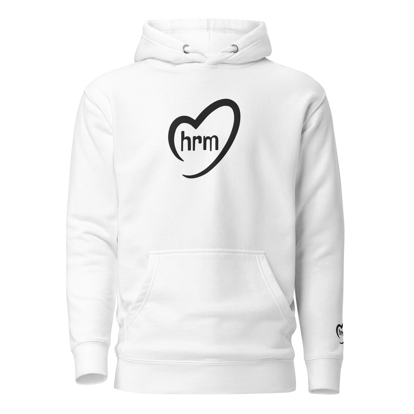 HRM Heart - Embroidered Unisex Hoodie